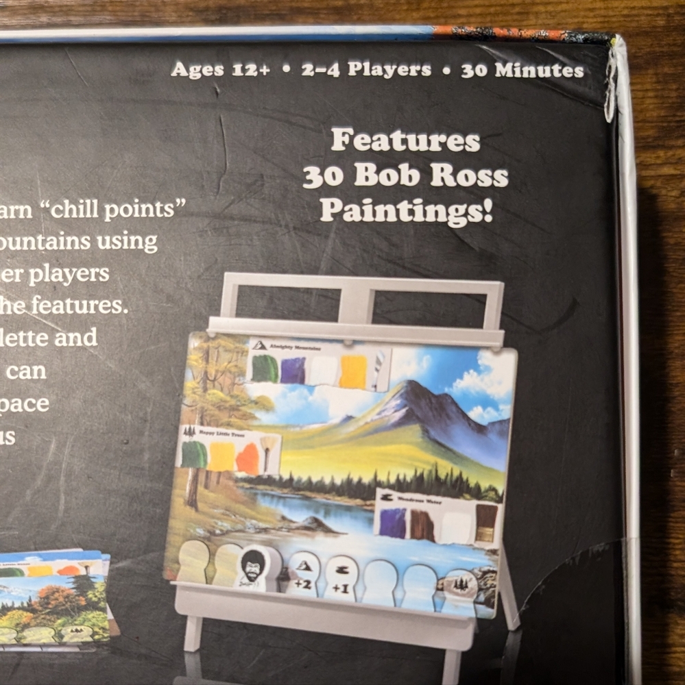 NWT Bob Ross The Art of Chill Board Game - Picture 5 of 5